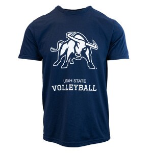 TSHIRT VOLLEYBALL WITH USTATE LOGO ON FRONT